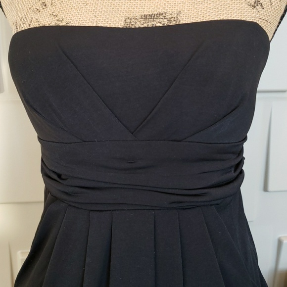 Wishes Wishes Wishes dress sundress evening black strapless Size Medium - Picture 5 of 5